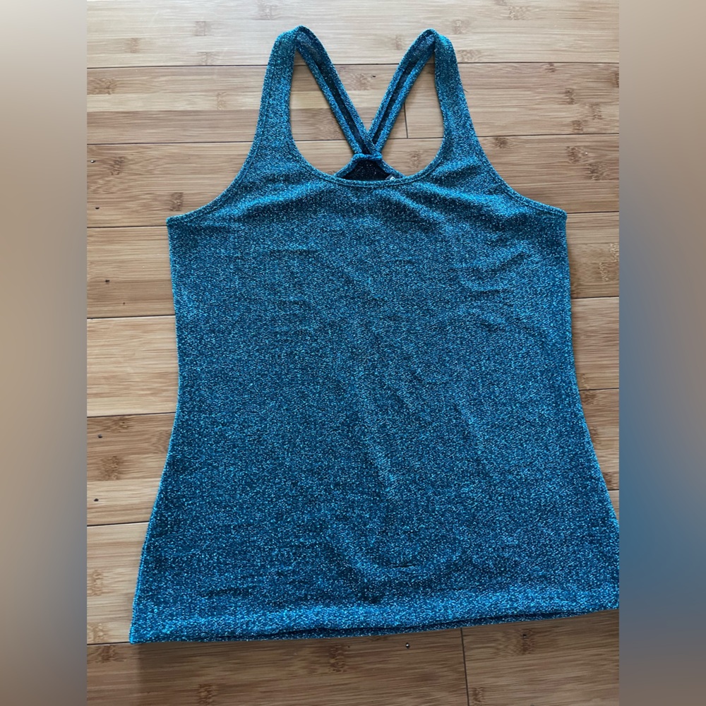 EXPRESS blouse Metallic blue green SIZE. M